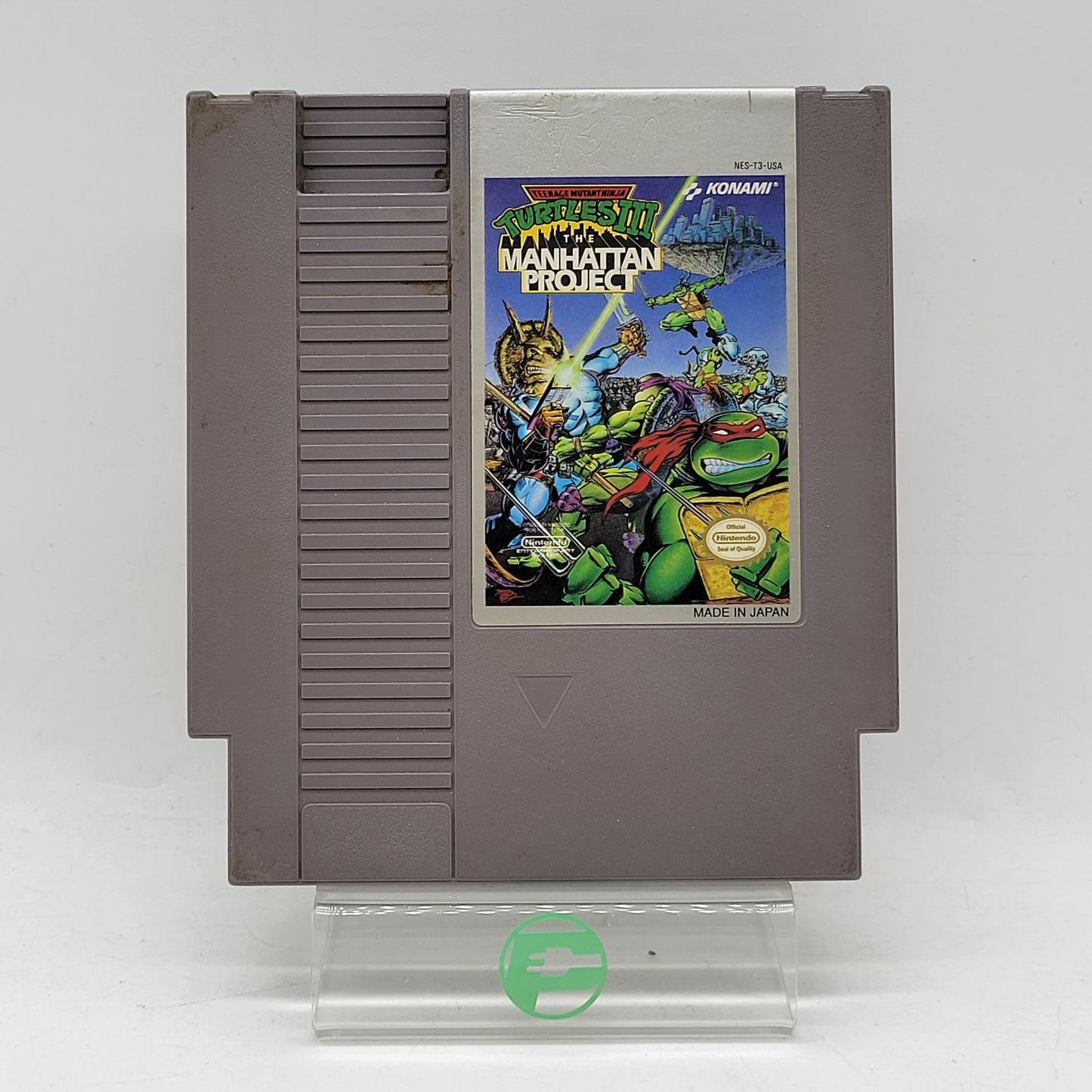Teenage Mutant Ninja Turtles III The Manhattan Project (Nintendo NES, 1992)