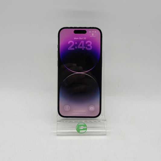 Unlocked Apple iPhone 14 Pro 256GB Deep Purple MQ1D3LL/A