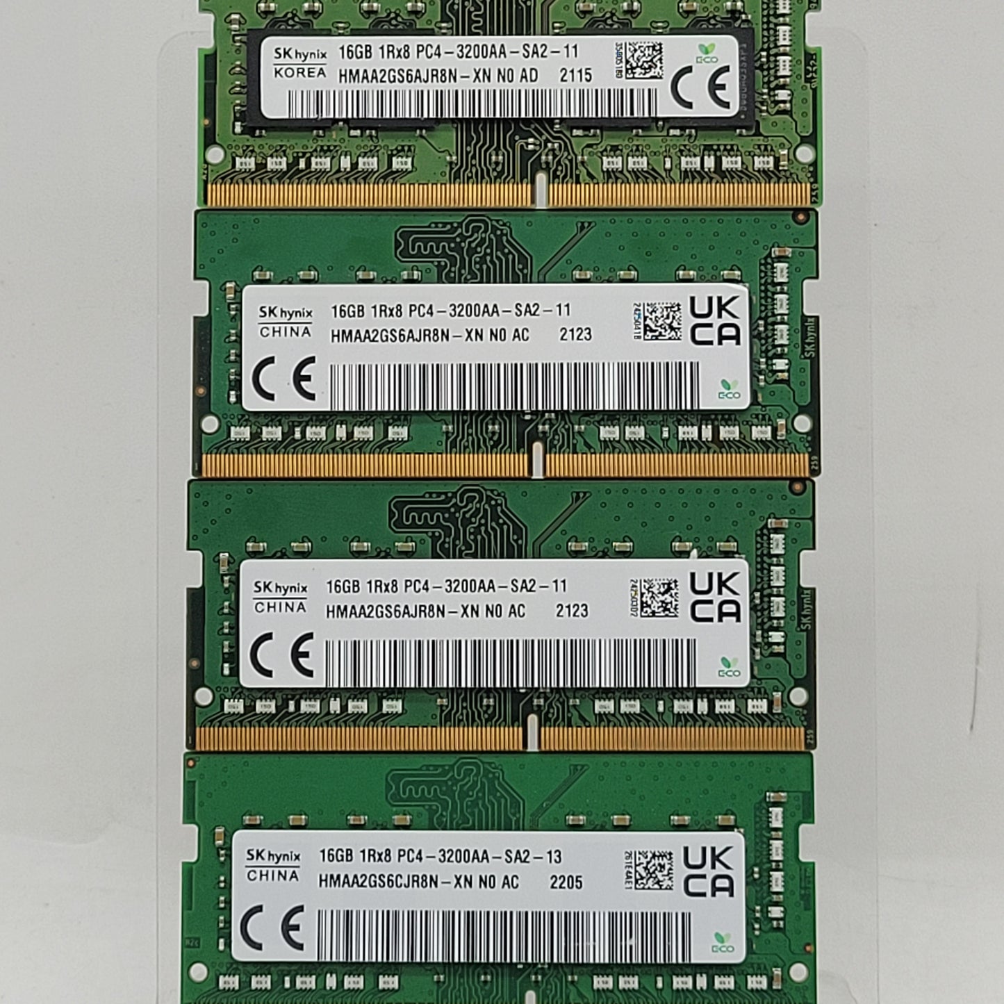 SK Hynix 64GB (4x16GB) RAM DDR4 3200MHz HMAA2GS6AJR8N-XN