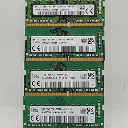 SK Hynix 64GB (4x16GB) RAM DDR4 3200MHz HMAA2GS6AJR8N-XN