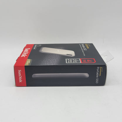 New SanDisk Extreme 4TB Portable SSD SDSSDE51-4T00-AW25