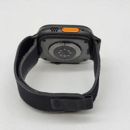 Unlocked Apple Watch Ultra 2 49MM Black Titanium Black Alpine Loop  MX4V3LW/A