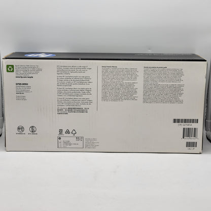 New HP 503A Q7581A Cyan Toner Cartridge
