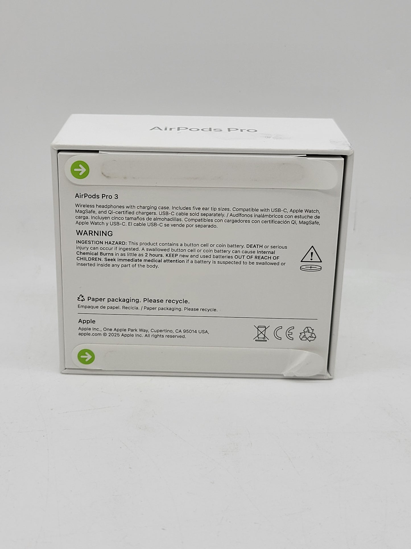 New Apple AirPods Pro 3rd Gen with MagSafe Charging Case A3064 A3063 A3122