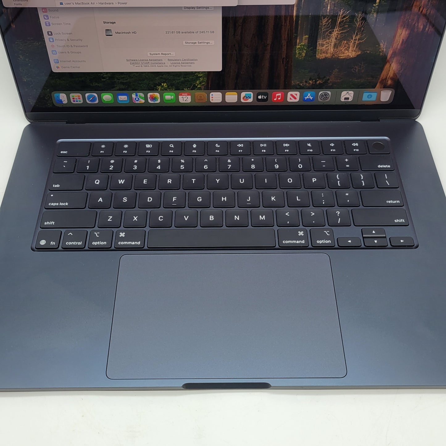 2025 Apple MacBook Air 15" M4 10C GPU 4.5GHz 16GB RAM 256GB SSD A3241