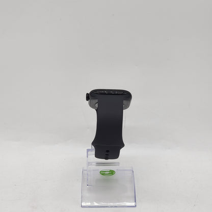 Unlocked Apple Watch Series 11 46MM Jet Black Aluminum Sport Band MFC44LW/A