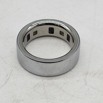 Oura Ring 4 9 Silver Titanium Smart Ring OA12