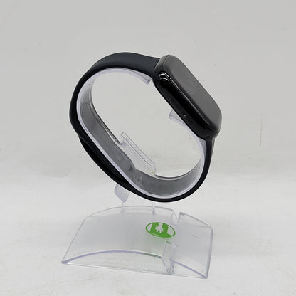 Unlocked Apple Watch Series 11 42MM Jet Black Aluminum Black Band MF834LW/A