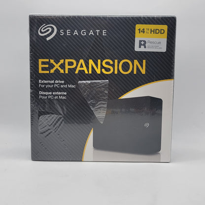 New Seagate External Expansion 14TB HDD SRD0NF2 For PC and MAC