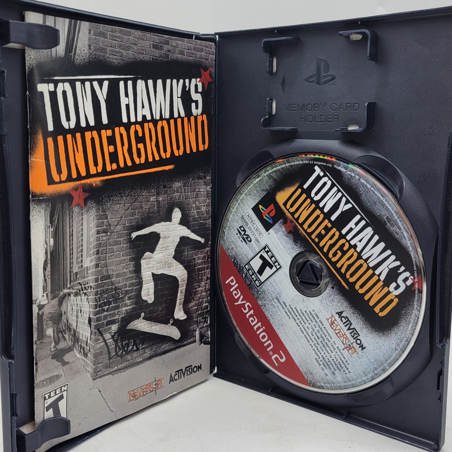 Tony Hawk Underground (Sony PlayStation 2 PS2, 2003)