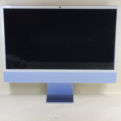 2024 Apple iMac 24" M4 8 Core 4.5GHz 16GB RAM 256GB SSD Blue MWUF3LL/A