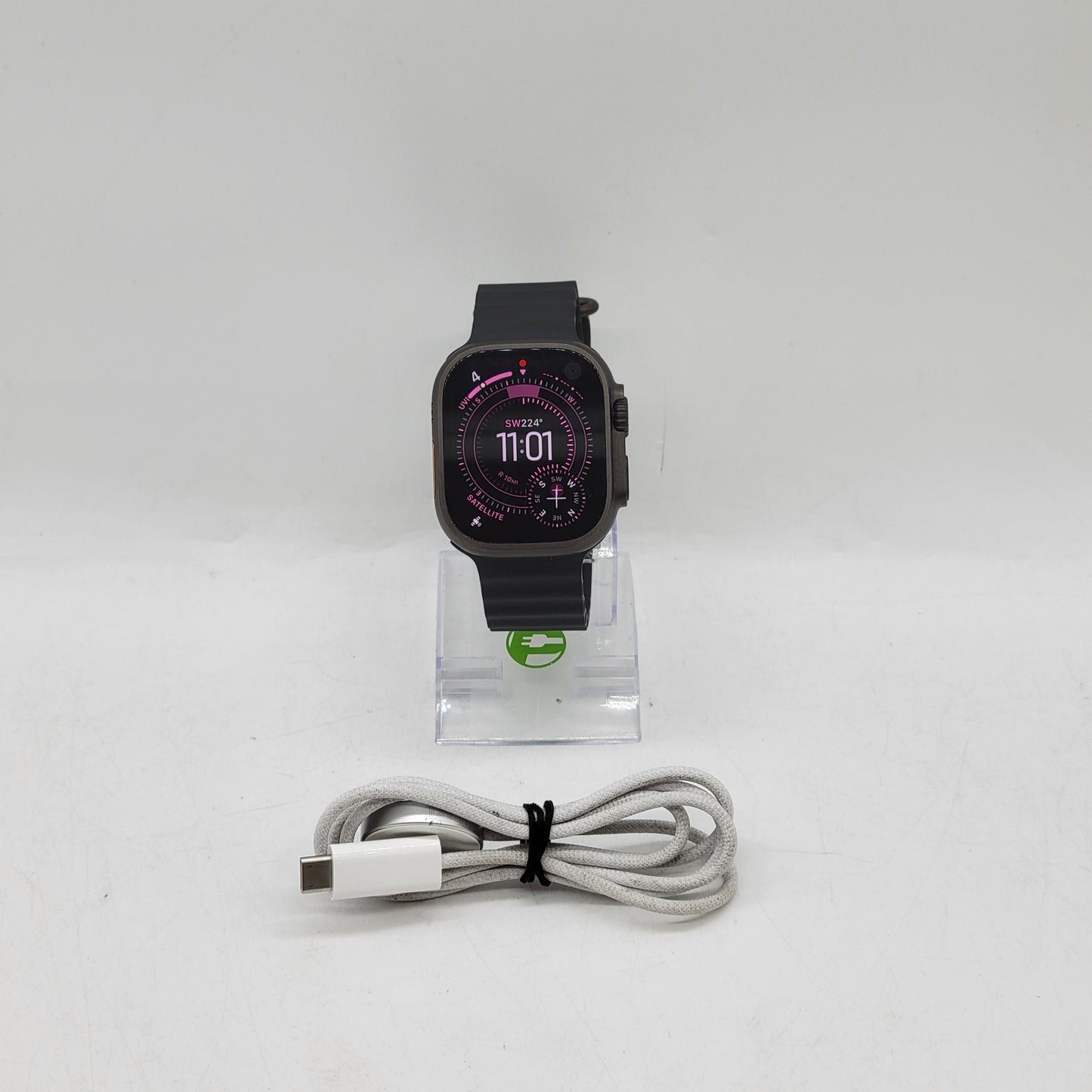 Unlocked Apple Watch Ultra 3 49MM Black Titanium Black Ocean Band MF0J4LW/A