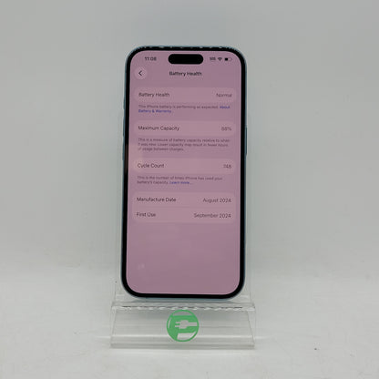 Factory Unlocked Apple iPhone 16 128GB Teal MYAW3LL/A