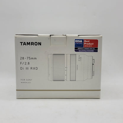 Tamron A036 28-75mm f/2.8  Di III RXD For Sony E-Mount Zoom Lens