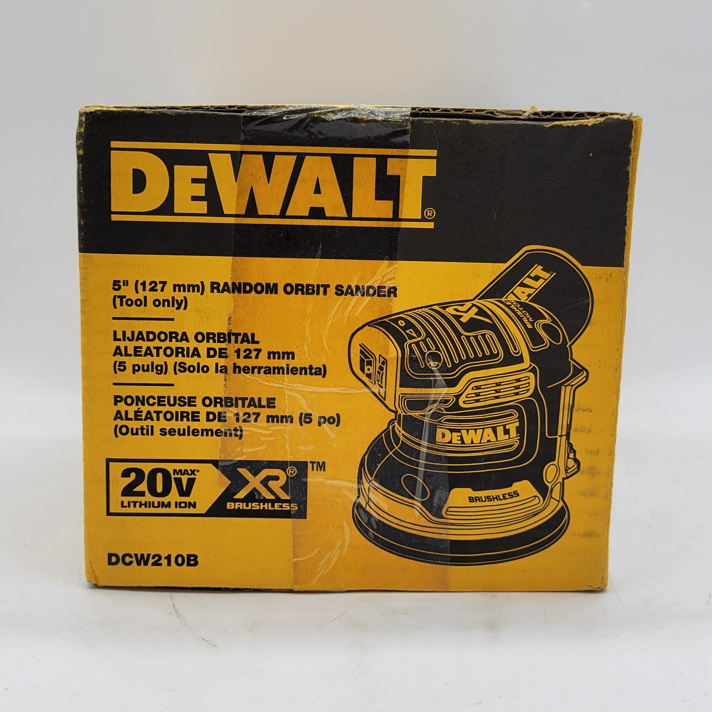 New DeWalt DCW210B 20V 5" Variable Speed Random Orbital Sander Tool Only