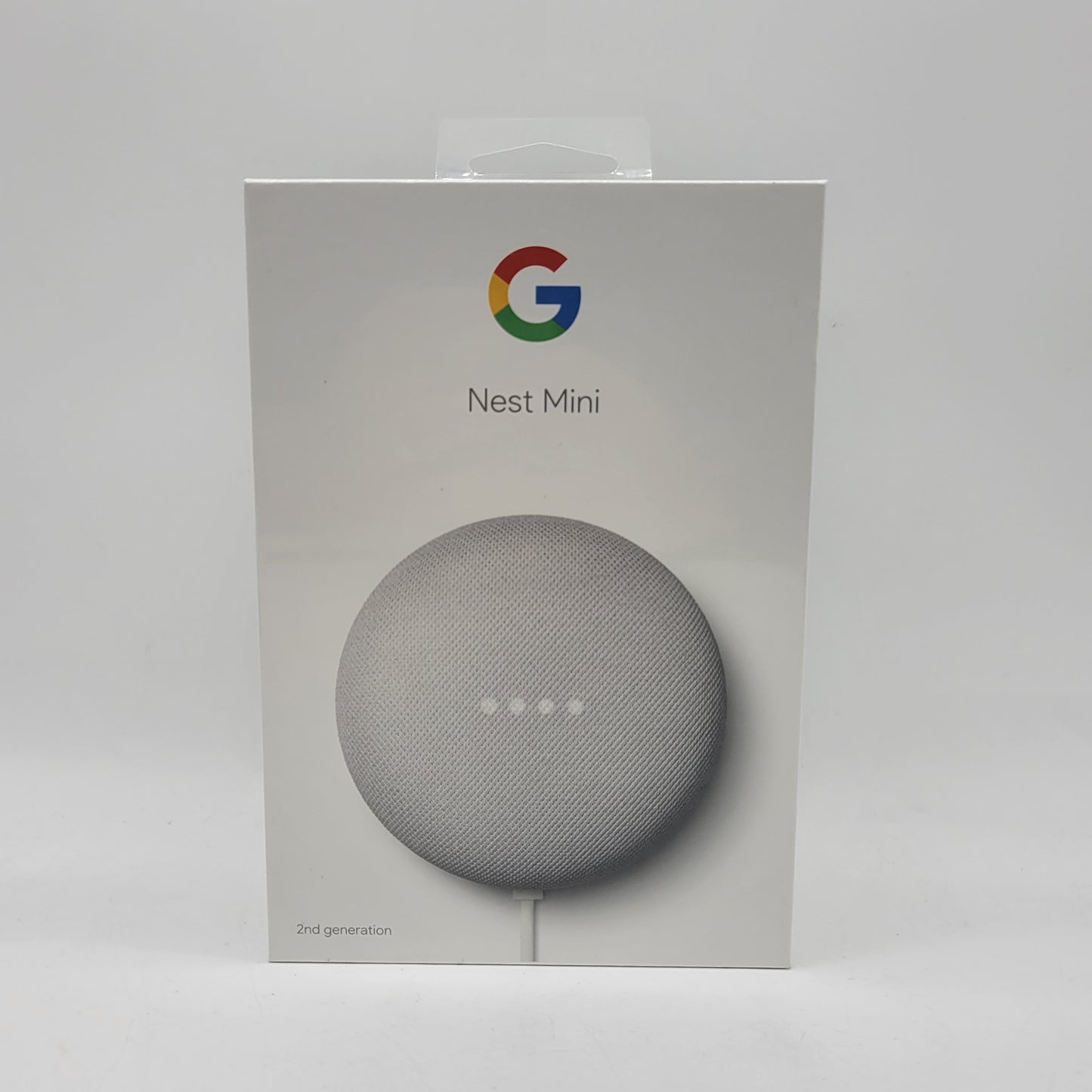 New Google Nest Mini 2nd Gen Smart Speaker Chalk GA00638-US