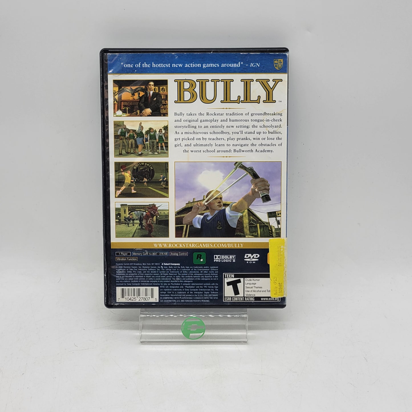 Bully (Sony PlayStation 2 PS2, 2006)