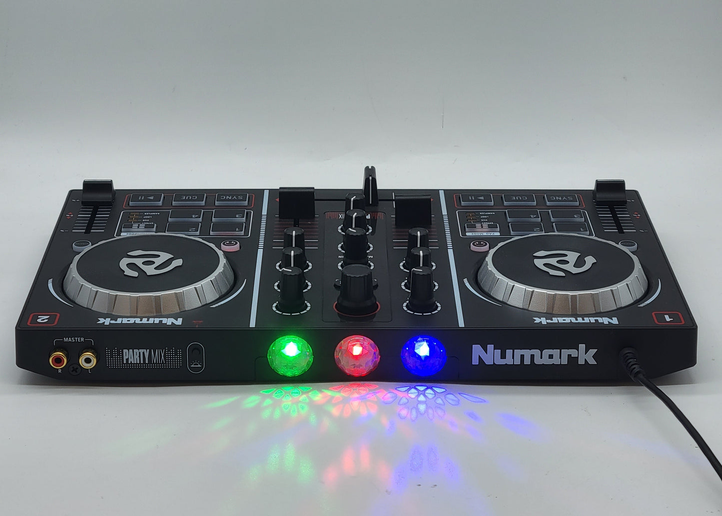 Numark Party Mix DJ Controller With Built-in Light Show