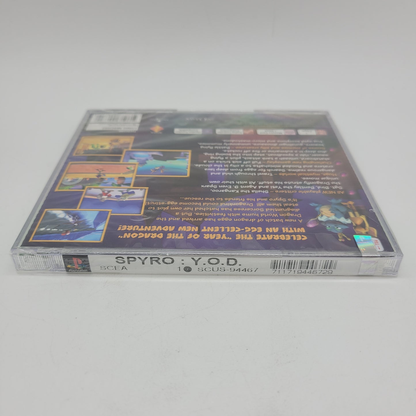 New Spyro Year of the Dragon  (Sony PlayStation 1 PS1,  2000)  Sealed