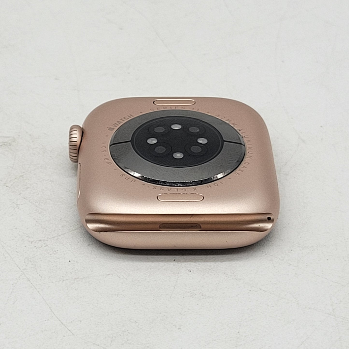GPS Only Apple Watch Series 11 42MM Rose Gold Aluminum MEU04LW/A Face Only