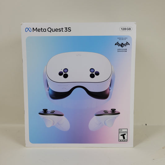 New Meta Quest 3S 128GB Standalone All-in-One VR Headset MC-1204060-03