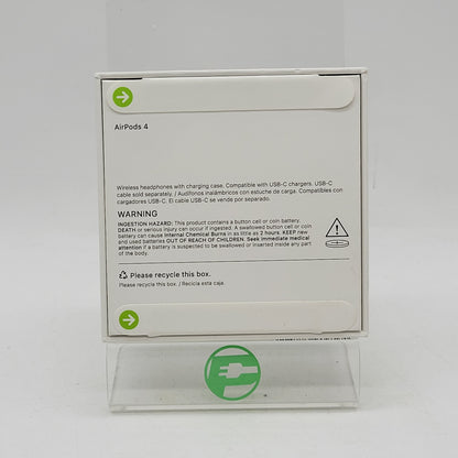 New Apple AirPods 4th Gen with Charging Case A3053 A3050 A3058 MXP63LL/A