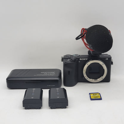 Sony Alpha A6600 24.2MP Mirrorless Digital Camera 8144 Shutter Count