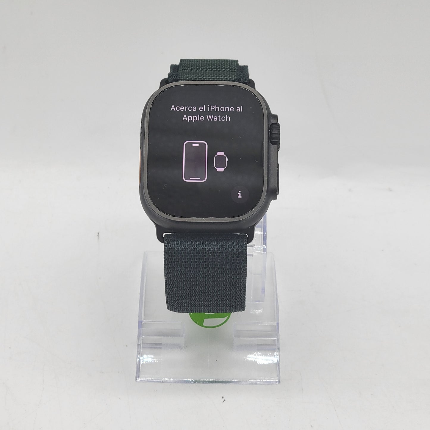 GPS Only Apple Watch Ultra 2 49MM Black Titanium Green Alpine Loop MX4P3LW/A