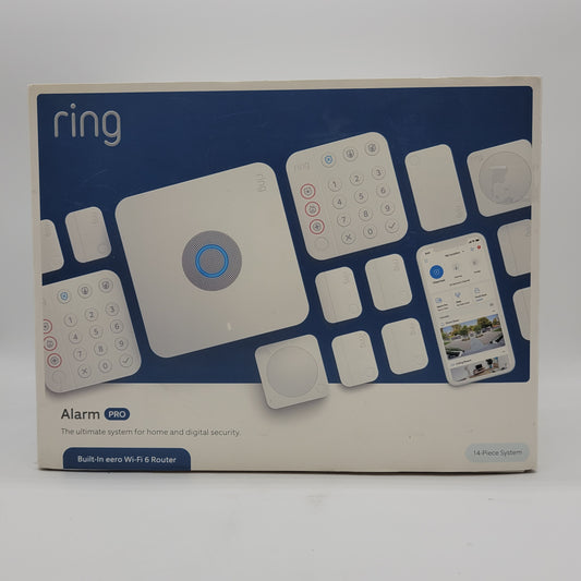 New Ring Alarm Pro 14-Piece Security Kit White