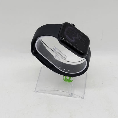 GPS Only Apple Watch SE 3 44MM Midnight Aluminum Black Sport Band MEHQ4LW/A