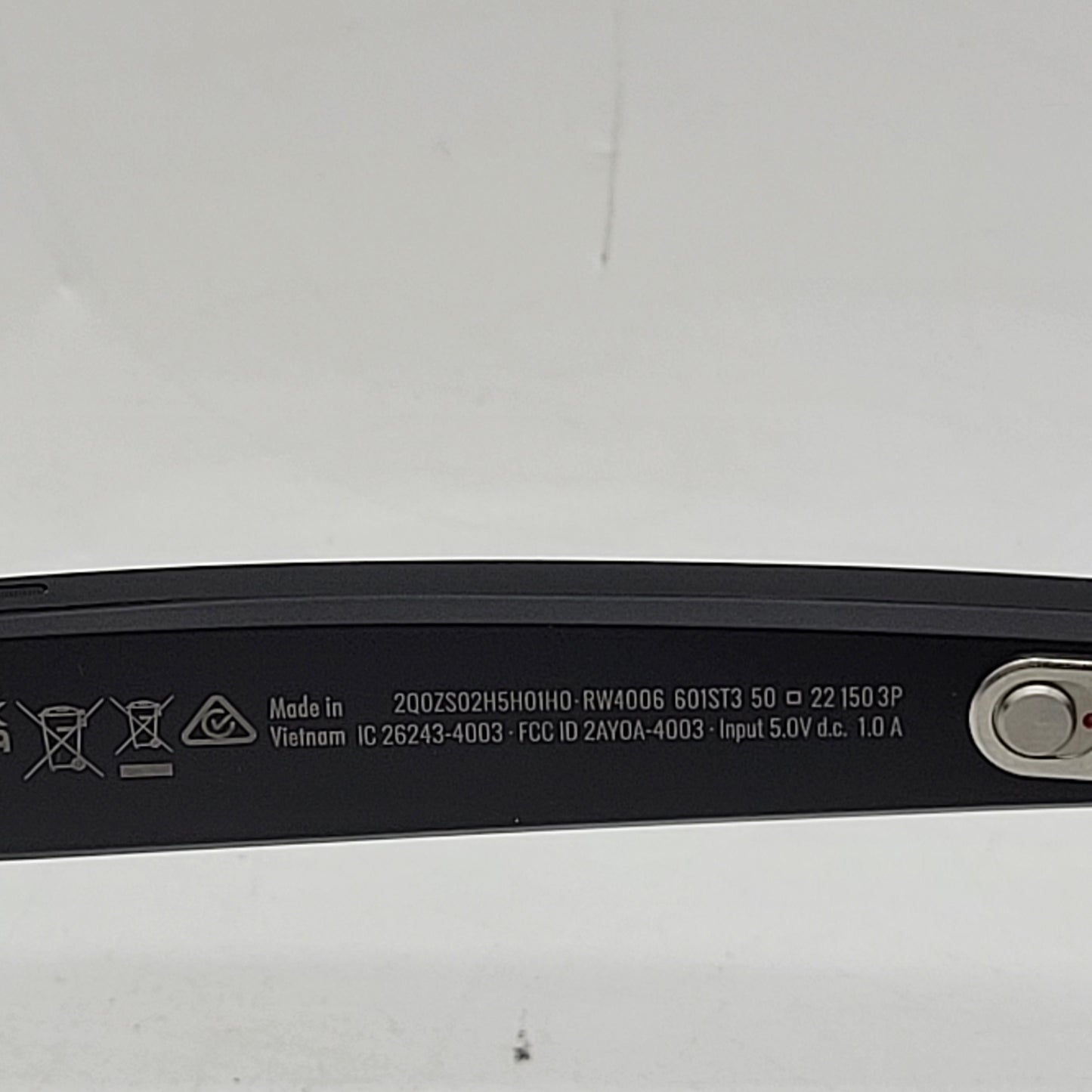 Ray-Ban Meta Wayfarer Gen 1 Matte Black Standard AI Smart Glasses
