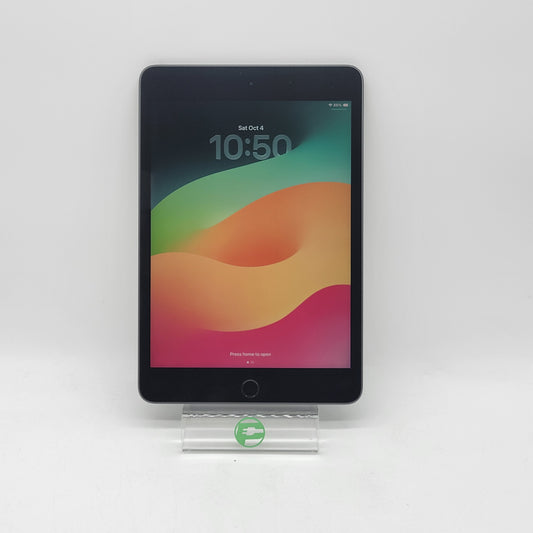 WiFi Only Apple iPad Mini 5th Gen 64GB 26.0.1 Space gray MUQW2LL/A