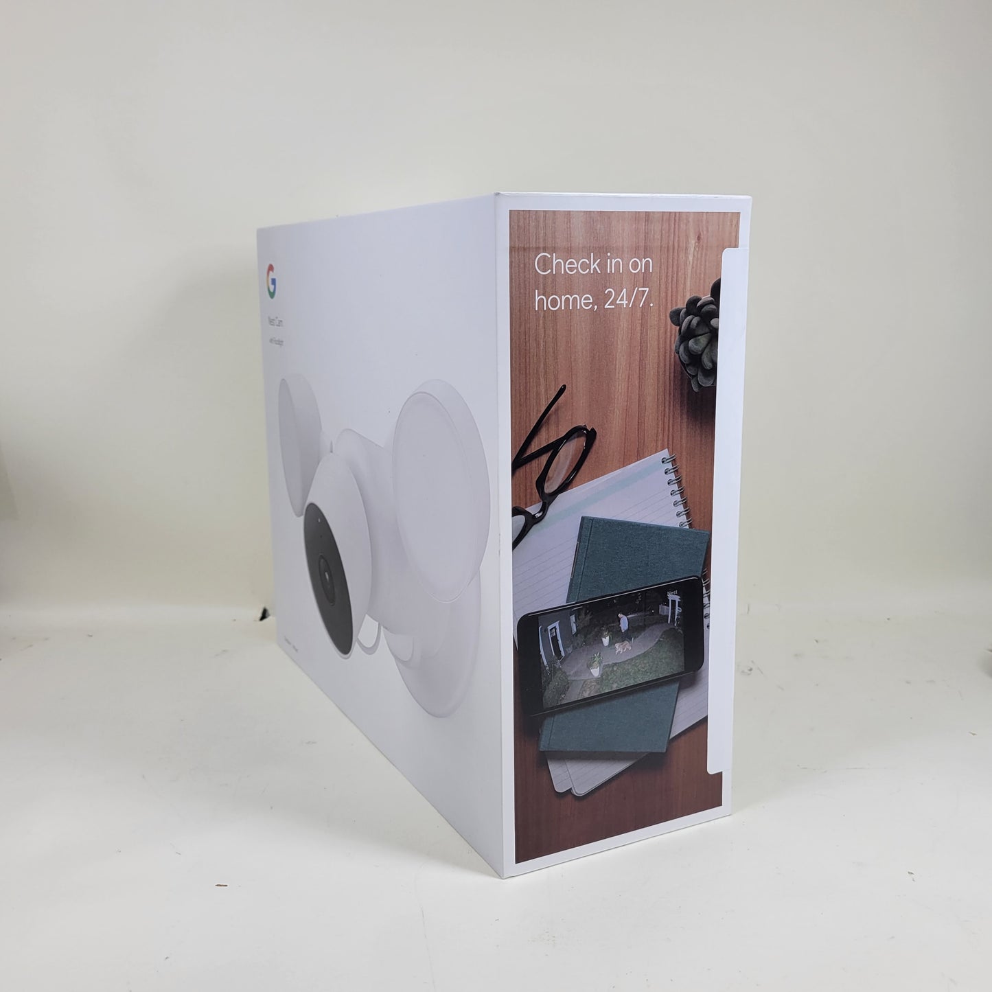 New Google Nest Cam With Floodlight Outdoor Camera White GPLE9