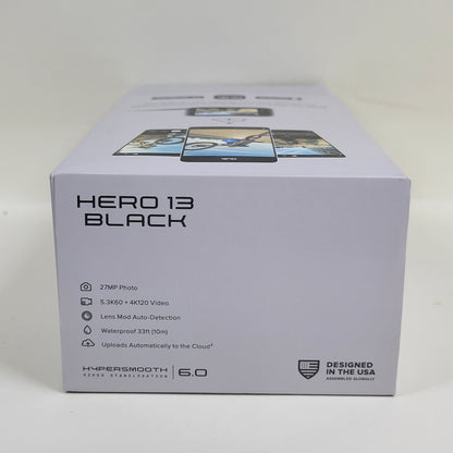 New GoPro Hero13 Black 27MP 5K Action Camera CPSS1
