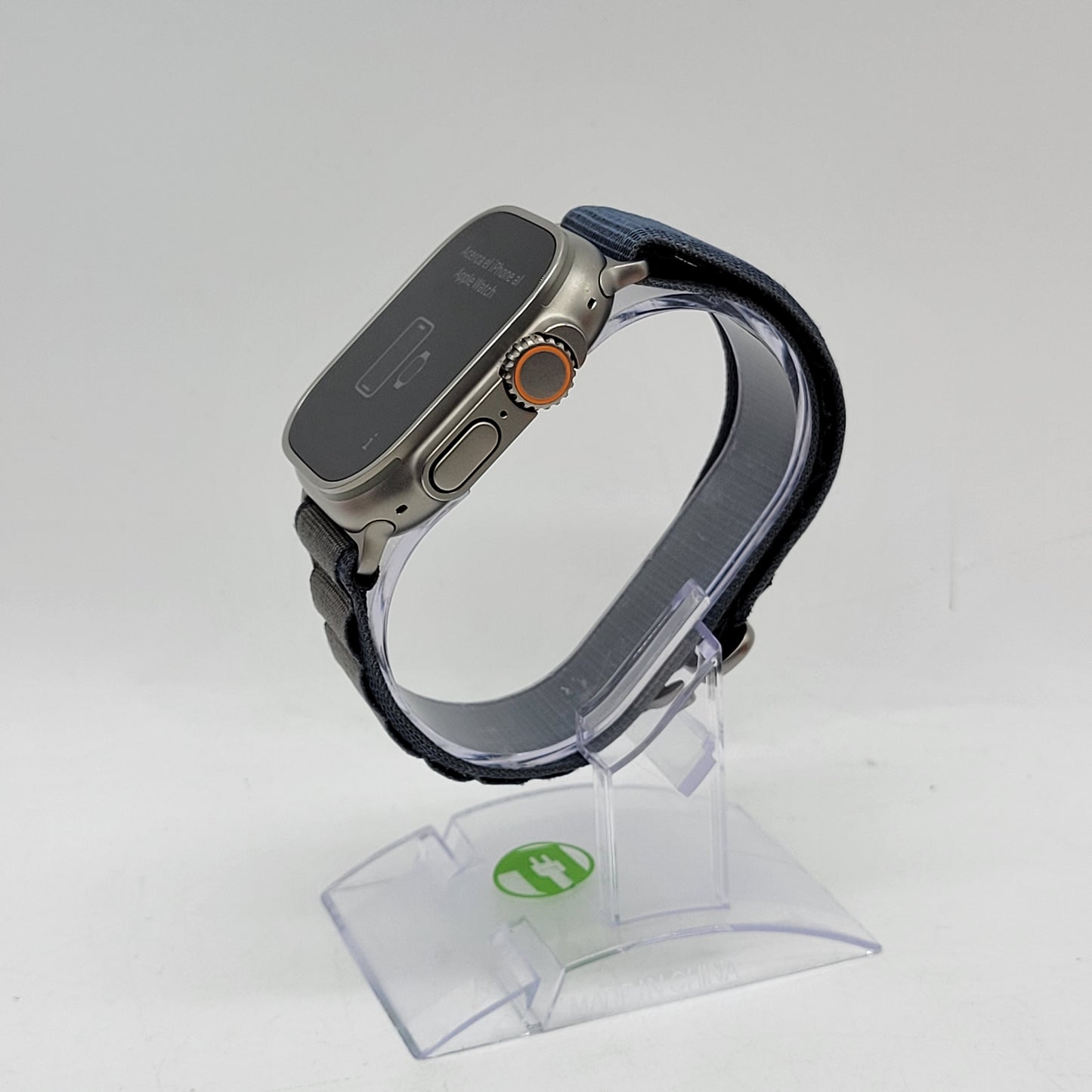 Unlocked Apple Watch Ultra 2 49MM Natural Titanium Light Blue Alpine Loop