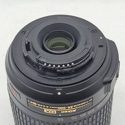 Nikon AF-S DX NIKKOR 55-200mm f/4-5.6G ED VR Auto & Manual Lens AF-S