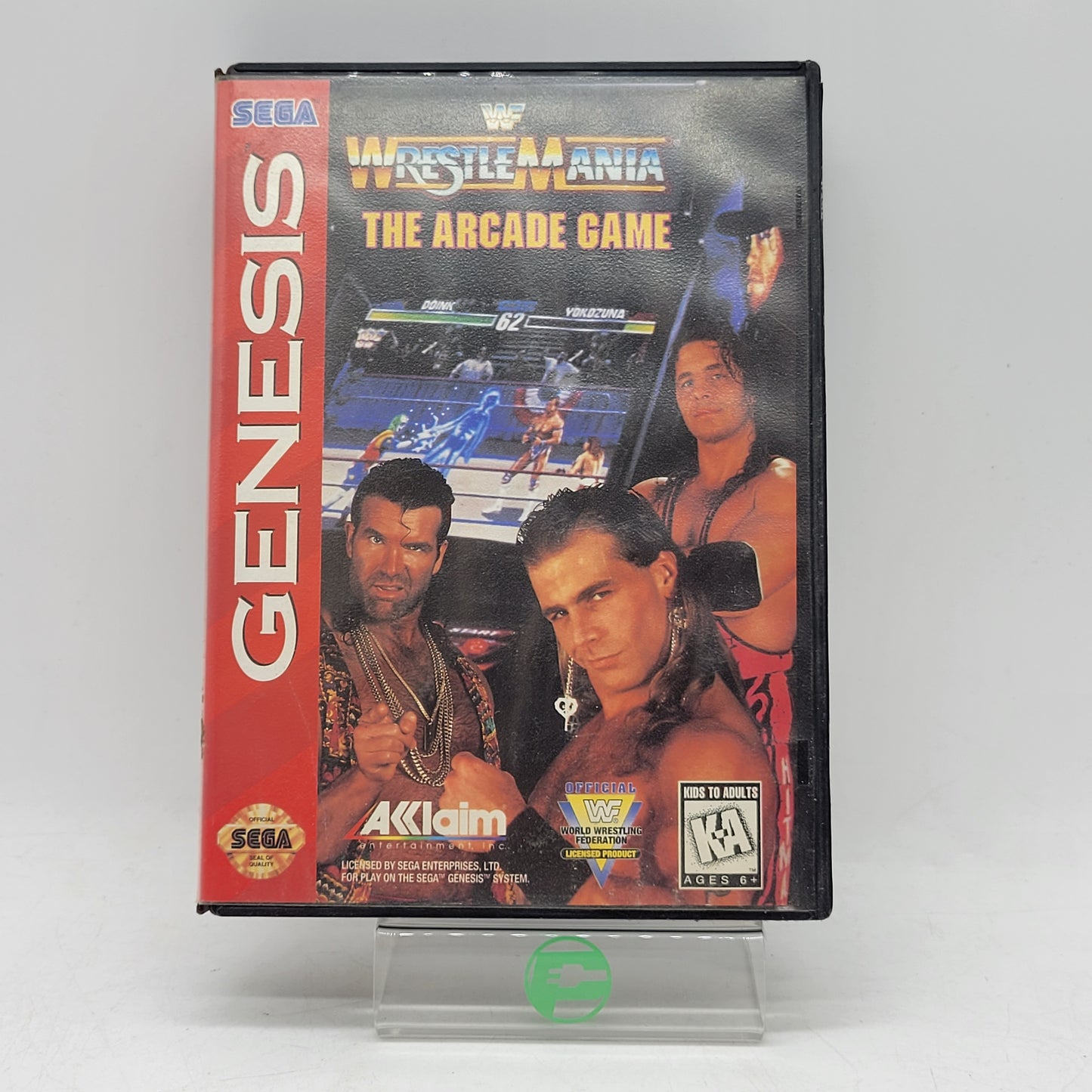 WWF Wrestlemania Arcade Game (Sega Genesis, 1994)