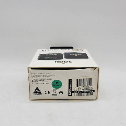 New RODE Wireless Go Compact Wireless Microphone System