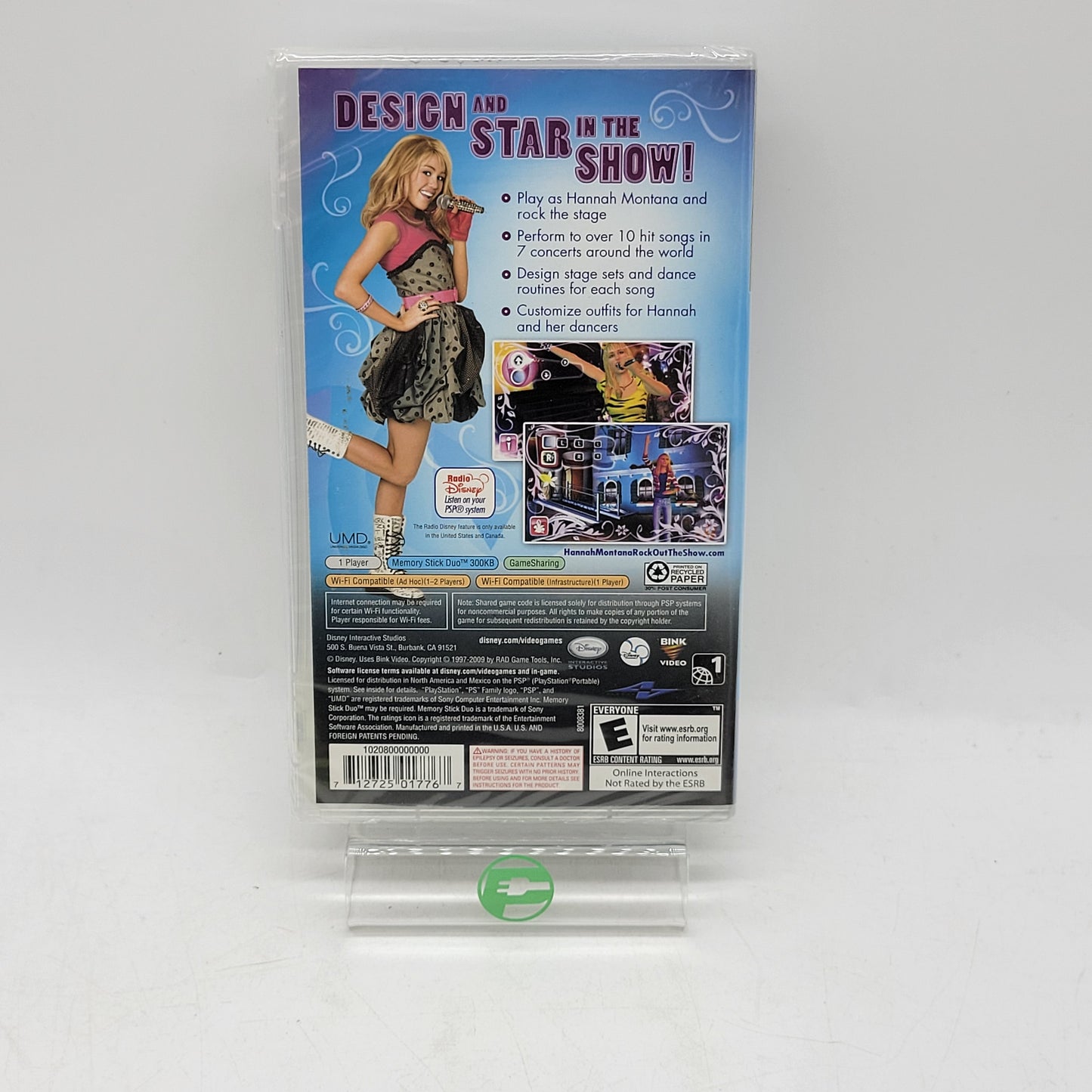 New Hannah Montana: Rock Out the Show (Sony PlayStation Portable PSP, 2009)