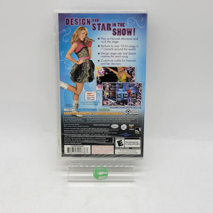New Hannah Montana: Rock Out the Show (Sony PlayStation Portable PSP, 2009)