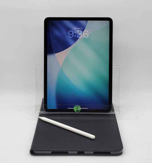 WiFi Only Apple iPad Pro 11" 4th Gen 128GB Space gray MNXD3LL/A With Pencil