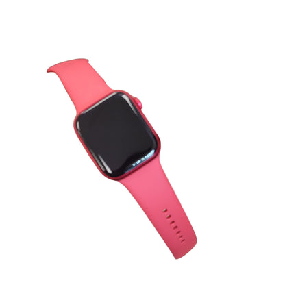 GPS Only Apple Watch Series 9 45MM Product Red Aluminum Red Sport Band A2980