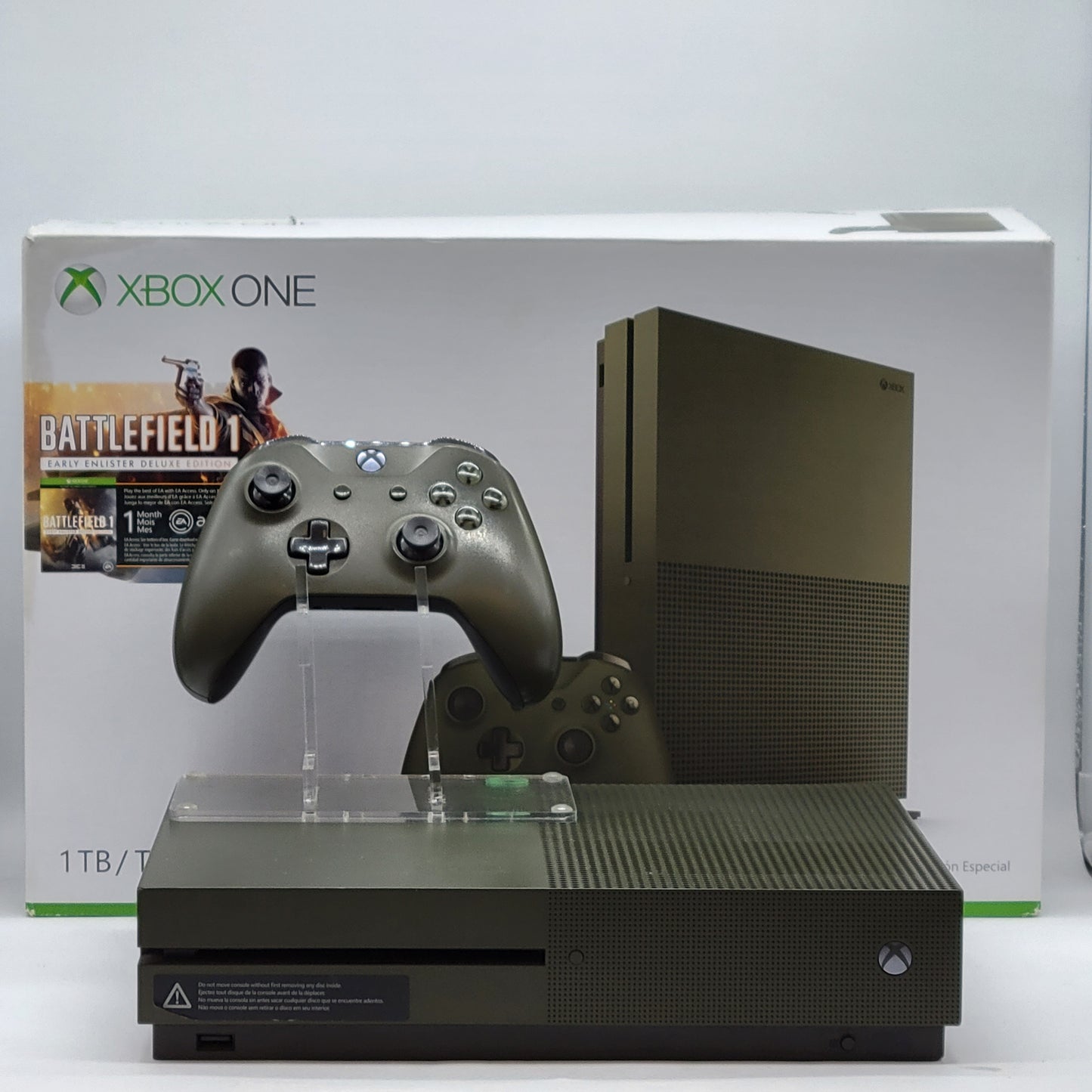 Microsoft Xbox One S 1TB Console Gaming System Green 1681