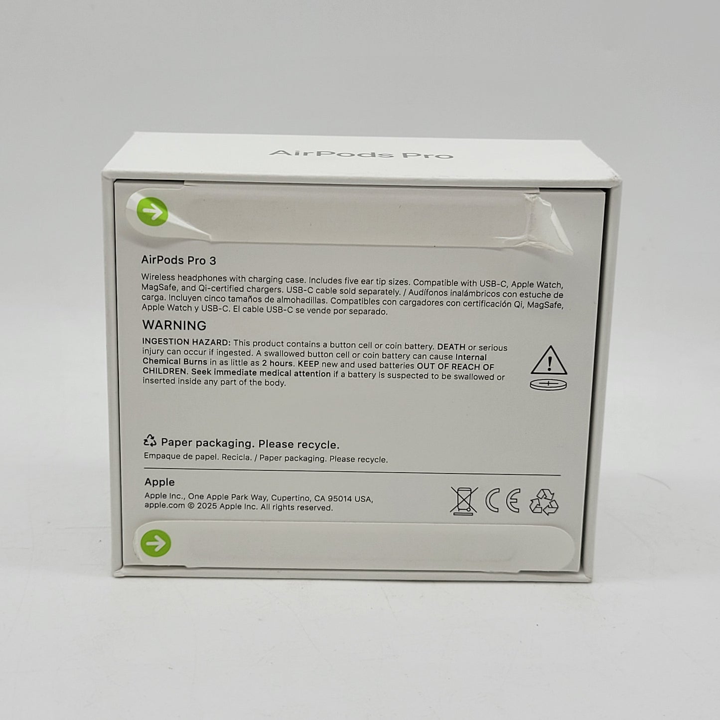 New Apple AirPods Pro 3rd Gen with MagSafe Charging Case A3064 A3063 A3122