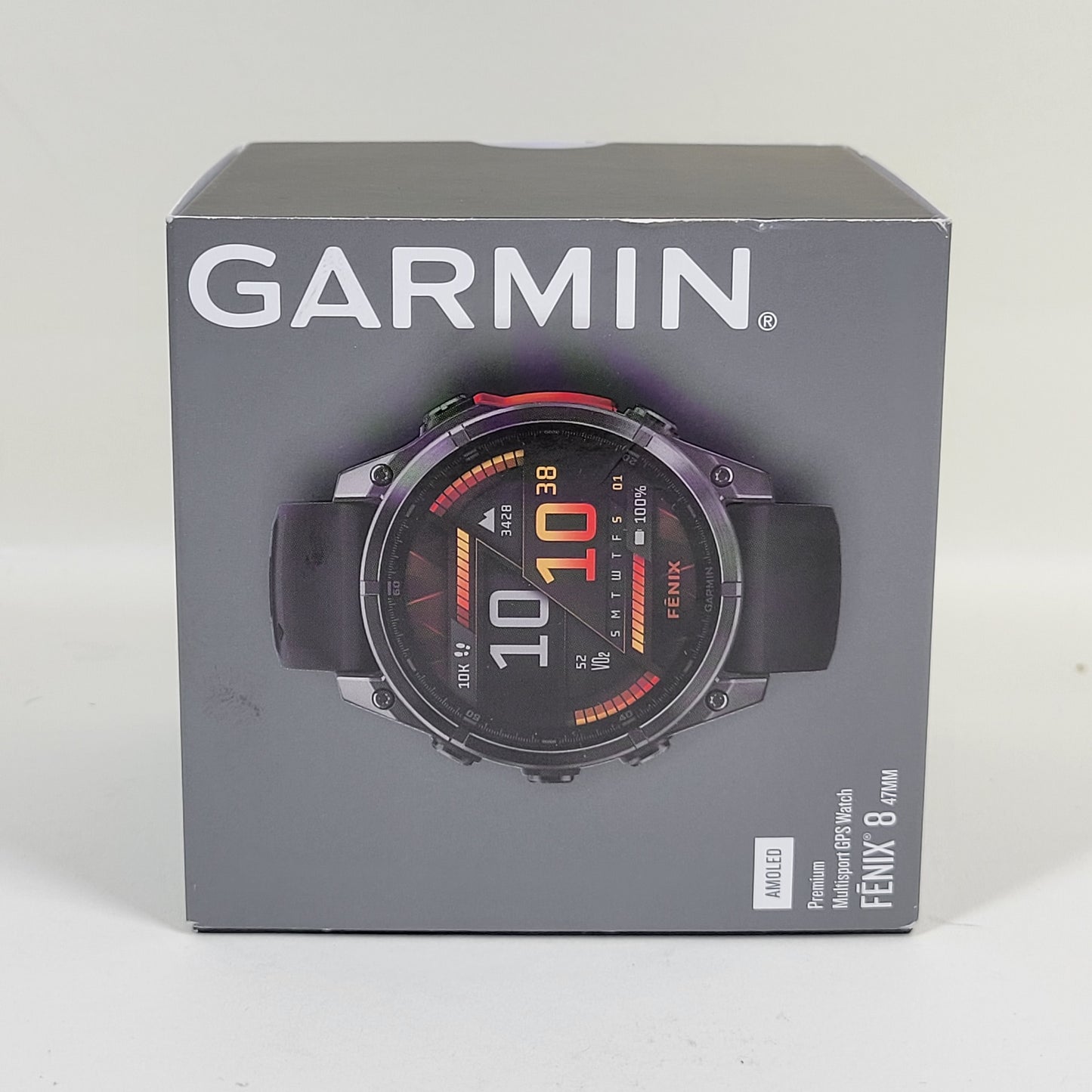 New Garmin Fenix 8 47mm AMOLED Premium Multisport GPS Watch 010-02904-00