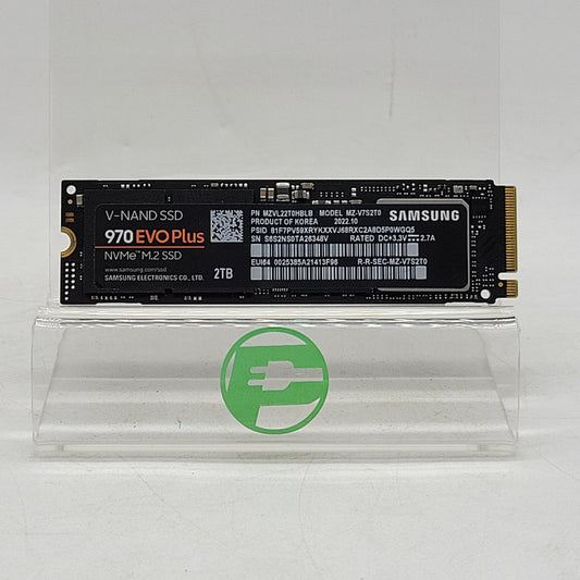 Samsung 2280mm 970 EVO Plus 2TB M.2 NVMe Gen 3.0 x 4 SSD MZVL22T0HBLB
