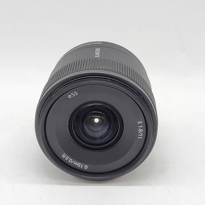 Sony E 11mm f/1.8 E-Mount Ultra Wide-Angle SEL11F18 Auto & Manual Lens
