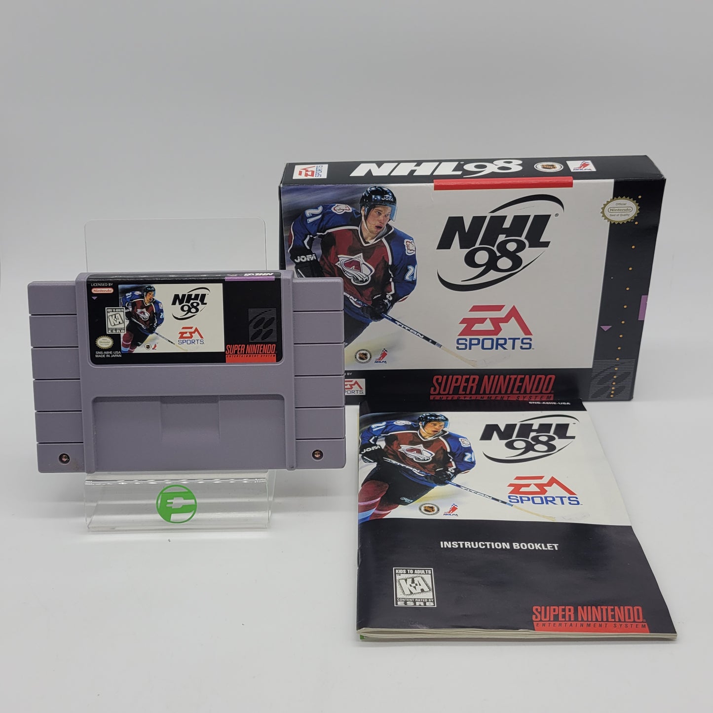 NHL 98 (Super Nintendo SNES, 1997) CIB