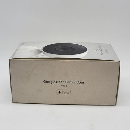 New Google Nest Cam 3rd Gen Indoor Camera Black/White G1NRR