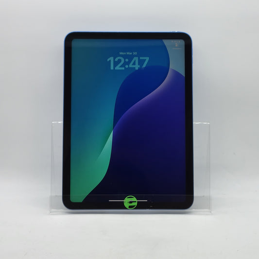 WiFi Only Apple iPad 10th Gen 64GB Blue MPQ13LL/A